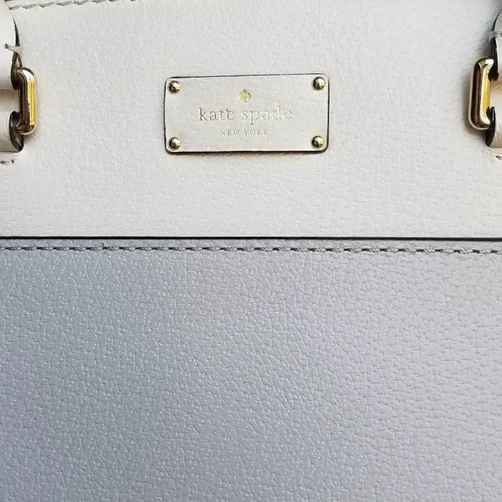 Iconic Kate Spade Gray Cameron Street Candace Leather Satchel